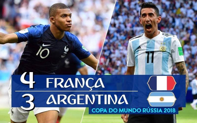 世界杯法国对阿根廷半全场